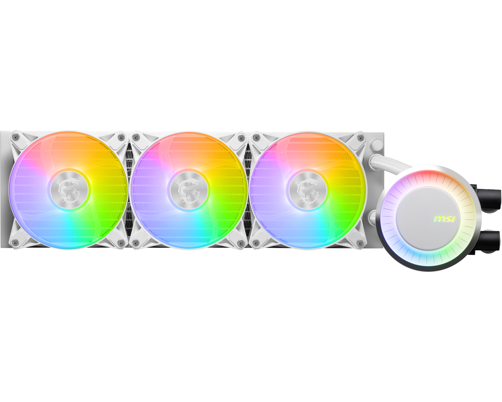 MAG CORELIQUID E360 WHITE : Watercooling, ARGB & FDB, Support AMD & Intel - Boutique en ligne officielle de MSI France