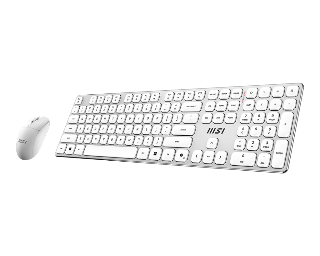 MSI FORGE K210 W COMBO WHITE FR - Boutique en ligne officielle de MSI France