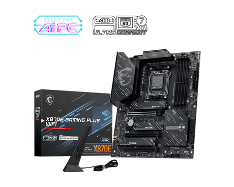 X870E GAMING PLUS WIFI - Boutique en ligne officielle de MSI France