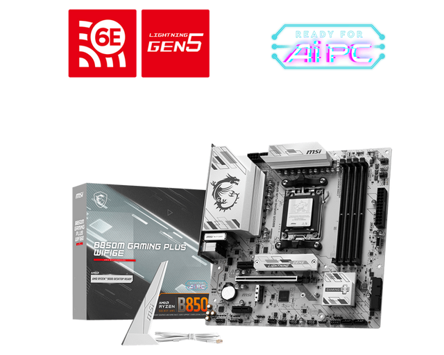 B850M GAMING PLUS WIFI6E