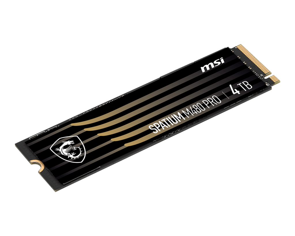 SSD | SPATIUM M480 PRO PCIe 4.0 NVMe M.2 1TB - Boutique en ligne officielle de MSI France