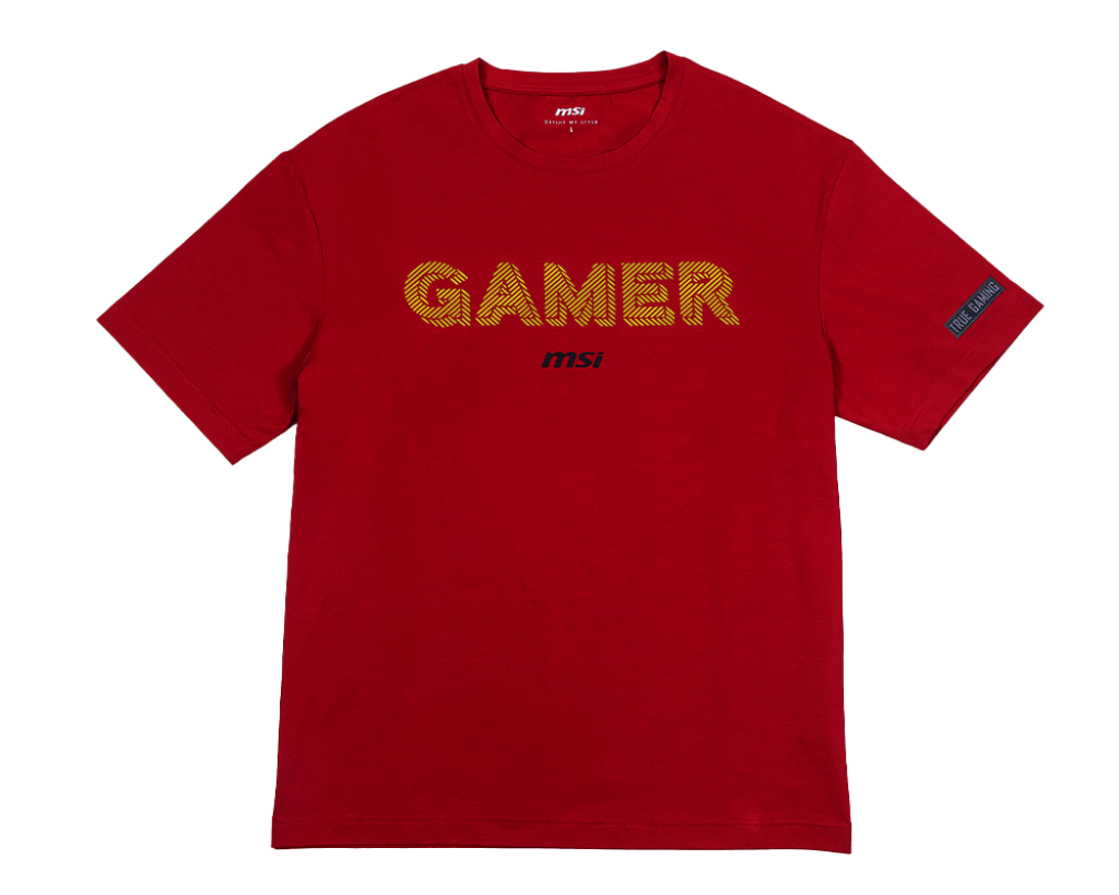 MSI T-shirt rafraîchissant Série Gamer rouge brique - Boutique en ligne officielle de MSI France