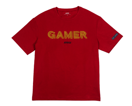 MSI T-shirt rafraîchissant Série Gamer rouge brique - Boutique en ligne officielle de MSI France
