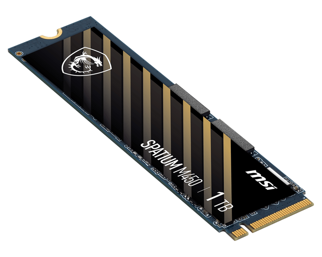 SSD | SPATIUM M450 PCIe 4.0 NVMe M.2 1TB - Boutique en ligne officielle de MSI France