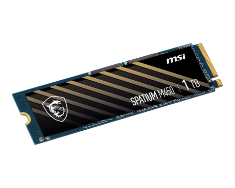 SSD | SPATIUM M450 PCIe 4.0 NVMe M.2 1TB - Boutique en ligne officielle de MSI France