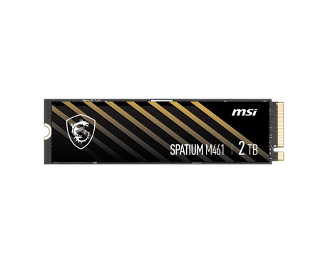 SPATIUM M461 PCIe 4.0 NVMe M.2 1TB - Boutique en ligne officielle de MSI France