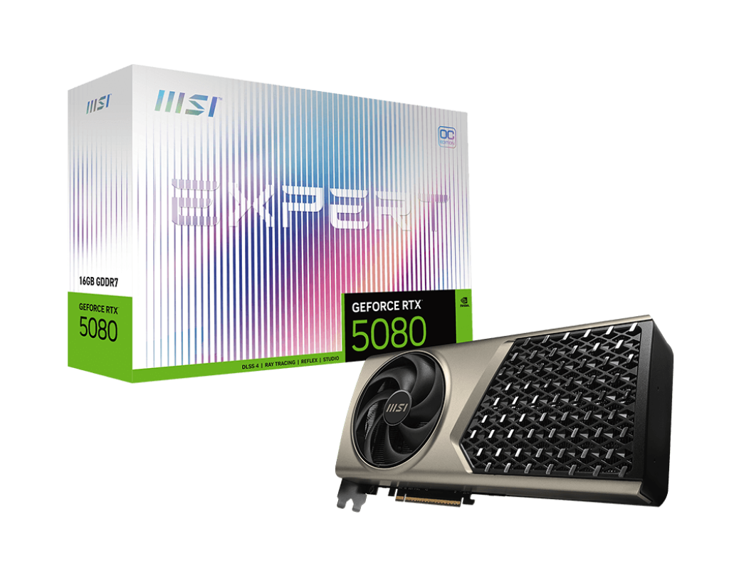 GeForce RTX 5080 16G EXPERT OC - Boutique en ligne officielle de MSI France