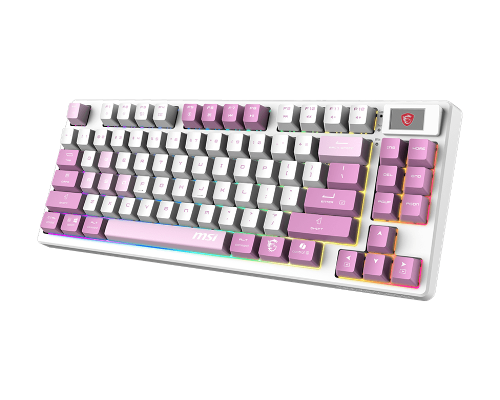 FORGE GK600 TKL W VIOLET FR - Boutique en ligne officielle de MSI France