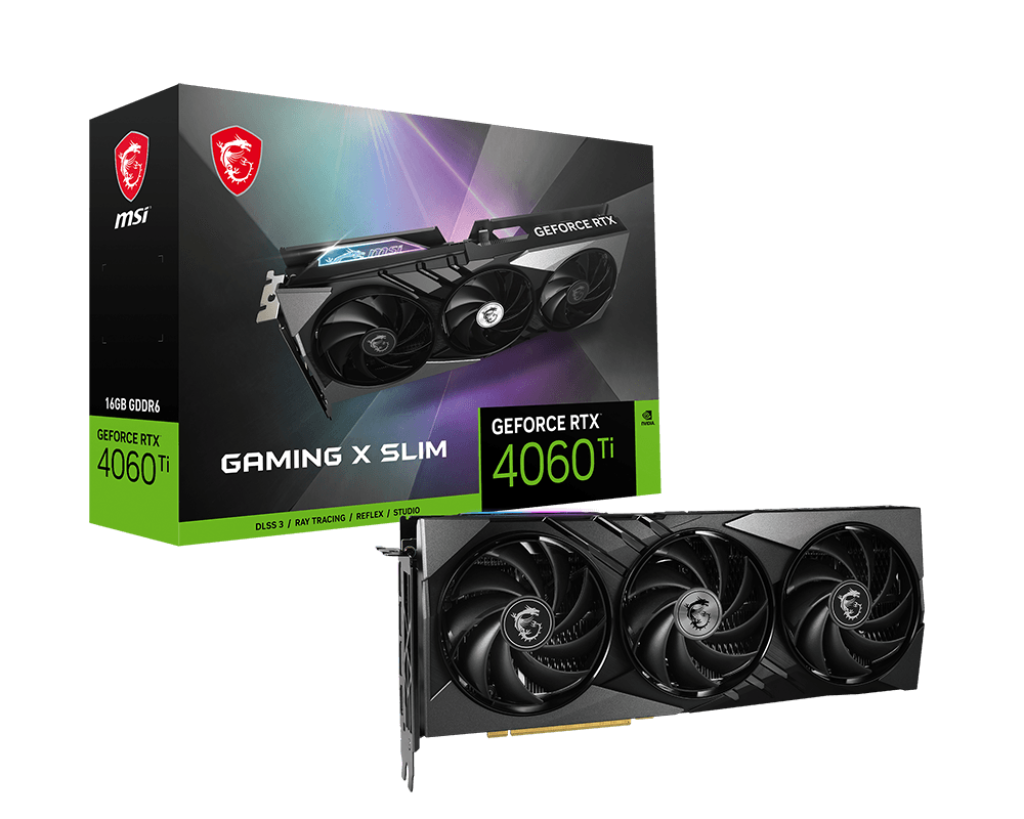 [-5% avec le code BTS24VGA] GeForce RTX 4060 Ti GAMING X SLIM 16G