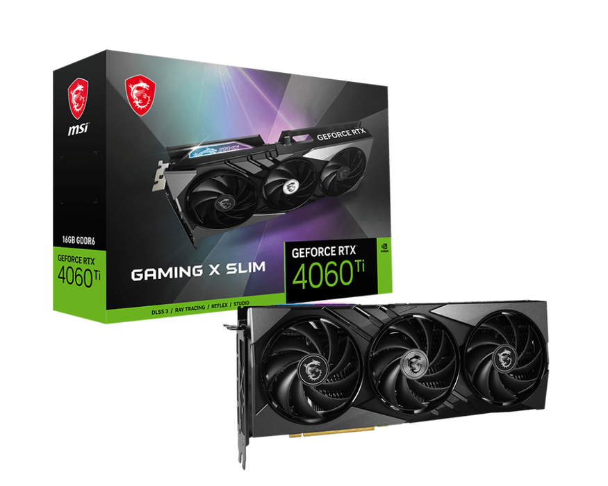 [-5% avec le code BTS24VGA] GeForce RTX 4060 Ti GAMING X SLIM 16G