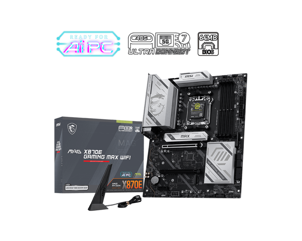 MAG X870E GAMING MAX WIFI - Boutique en ligne officielle de MSI France