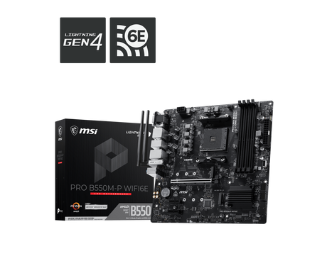 PRO B550M-P WIFI6E - Boutique en ligne officielle de MSI France
