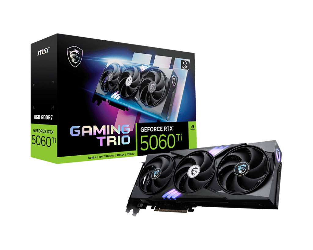 MSI GeForce RTX 5060 Ti 8G GAMING TRIO - Boutique en ligne officielle de MSI France