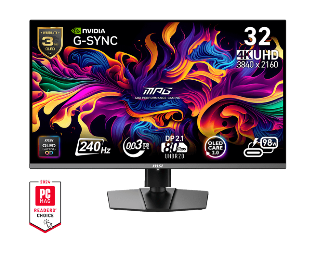 Écran Gamer | MPG 322URX QD-OLED - Boutique en ligne officielle de MSI France