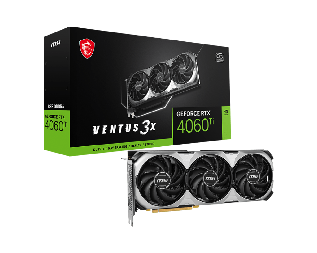 GeForce RTX 4060 Ti VENTUS 3X E 8G OC