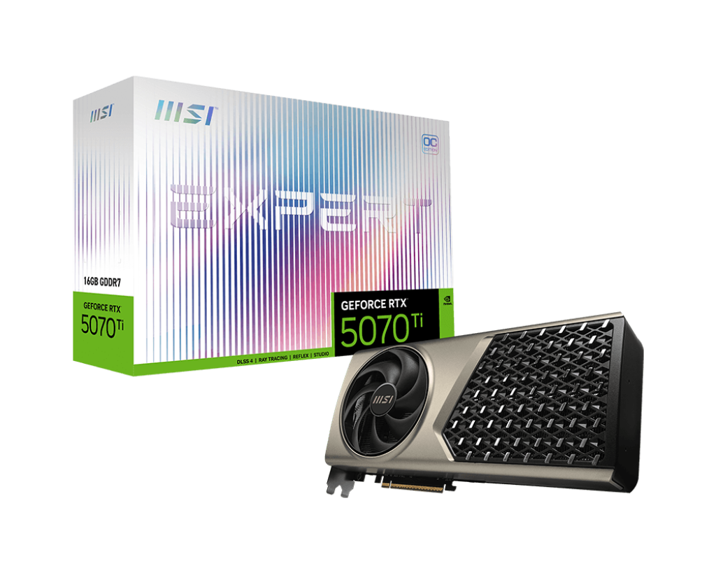 GeForce RTX 5070 Ti 16G EXPERT OC - Boutique en ligne officielle de MSI France