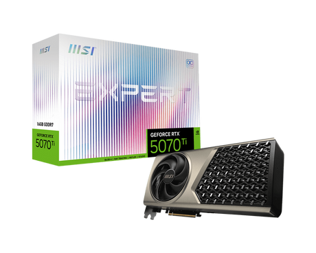 GeForce RTX 5070 Ti 16G EXPERT OC - Boutique en ligne officielle de MSI France