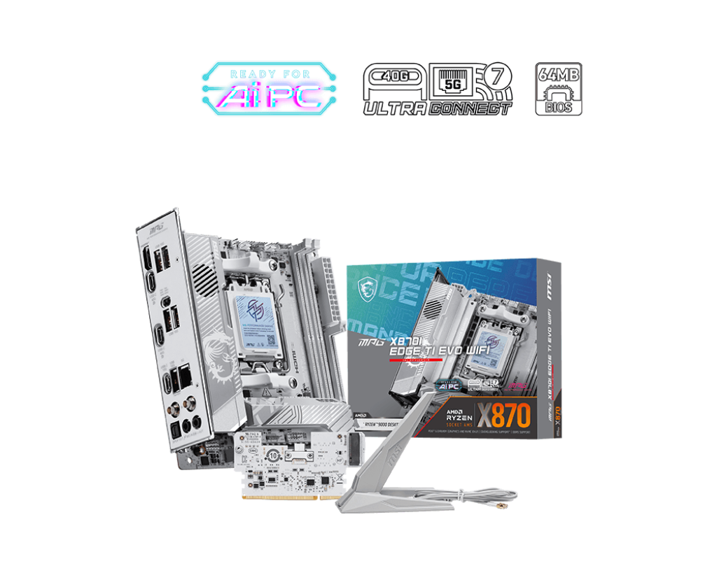 MPG X870I EDGE TI EVO WIFI - Boutique en ligne officielle de MSI France