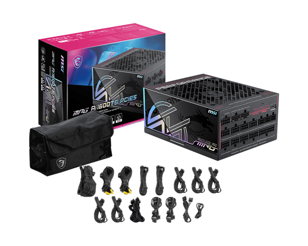MSI MPG Ai1600TS PCIE5 - Boutique en ligne officielle de MSI France