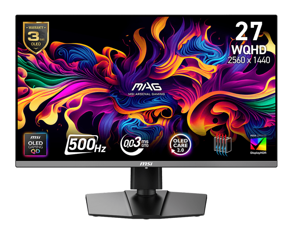 Écran Gamer | MAG 272QP QD-OLED X50 - Boutique en ligne officielle de MSI France