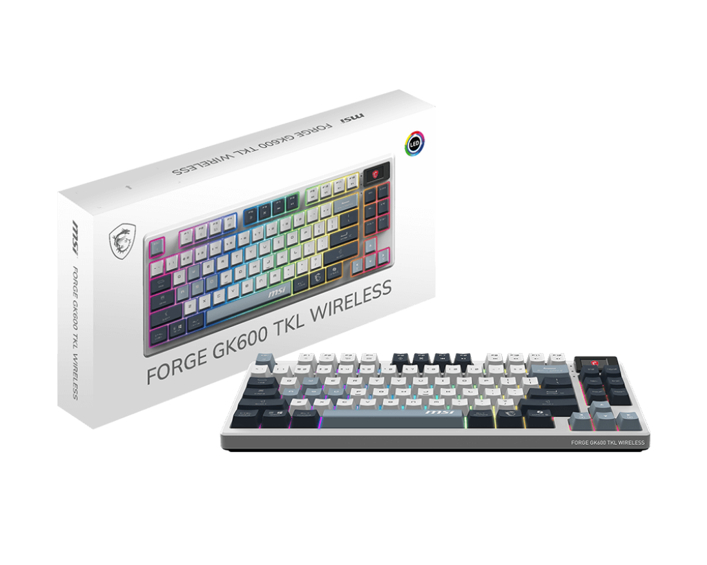FORGE GK600 TKL W SKY FR - Boutique en ligne officielle de MSI France