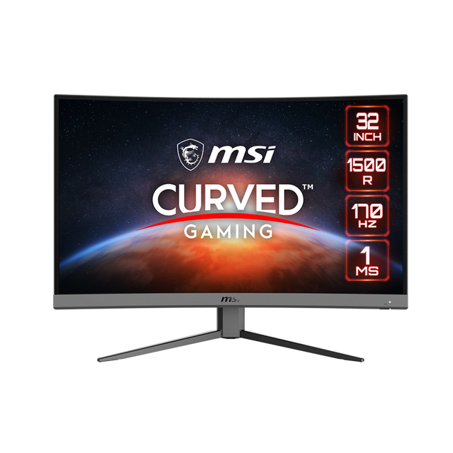 G32C4 E2 : Full HD 170Hz 1ms Incurvé 1500R FreeSync Premium - Boutique en ligne officielle de MSI France