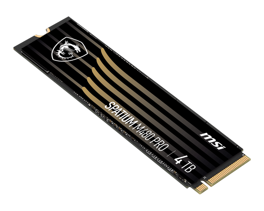 SSD | SPATIUM M480 PRO PCIe 4.0 NVMe M.2 1TB - Boutique en ligne officielle de MSI France