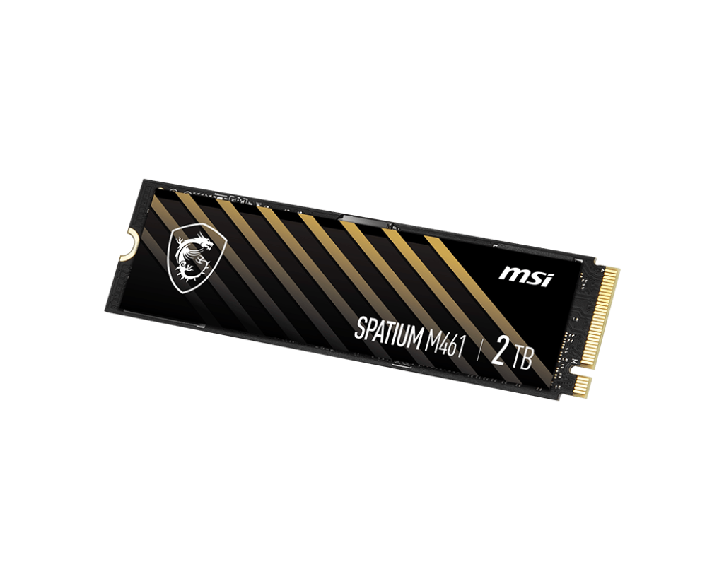 SPATIUM M461 PCIe 4.0 NVMe M.2 1TB - Boutique en ligne officielle de MSI France