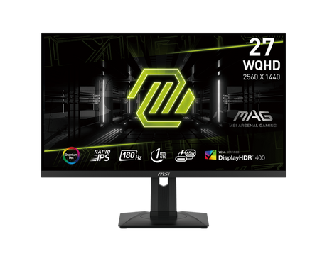 MAG 274QRF QD E2 : WQHD 180Hz 1ms 1000R FreeSync Premium - Boutique en ligne officielle de MSI France