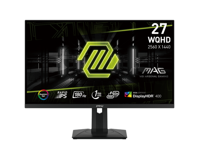 MAG 274QRF QD E2 : WQHD 180Hz 1ms 1000R FreeSync Premium - Boutique en ligne officielle de MSI France