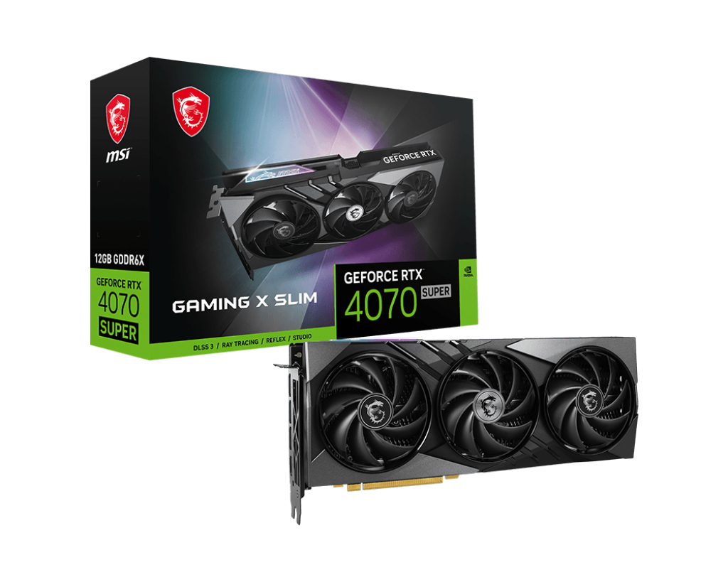 GeForce RTX 4070 SUPER 12G GAMING X SLIM