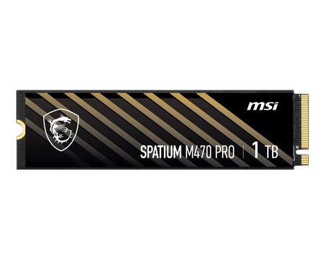 SSD | SPATIUM M470 PRO PCIe 4.0 NVMe M.2 2TB - Boutique en ligne officielle de MSI France