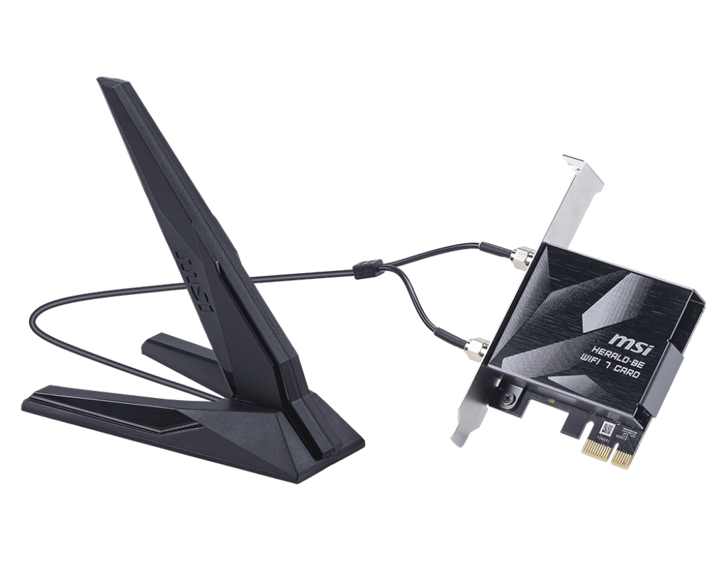 HERALD BE9400 WiFi 7 PCIe Card - Boutique en ligne officielle de MSI France