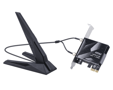 HERALD BE9400 WiFi 7 PCIe Card - Boutique en ligne officielle de MSI France