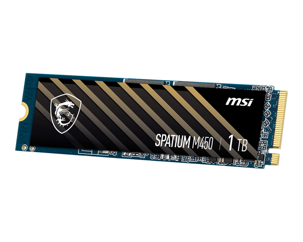 SSD | SPATIUM M450 PCIe 4.0 NVMe M.2 1TB - Boutique en ligne officielle de MSI France