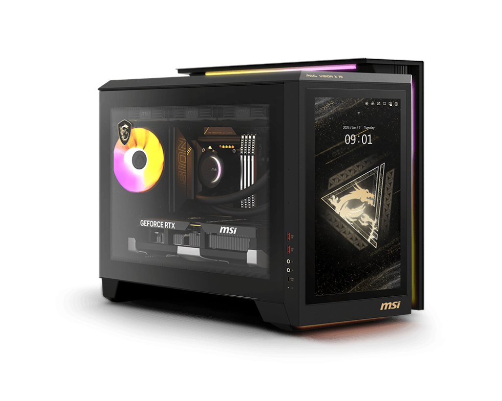 PC Gamer | MEG Vision X AI 2NVV7-004EU - Boutique en ligne officielle de MSI France