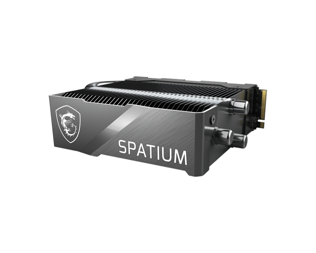 SSD | SPATIUM M580 PCIe 5.0 NVMe M.2 4TB FROZR - Boutique en ligne officielle de MSI France