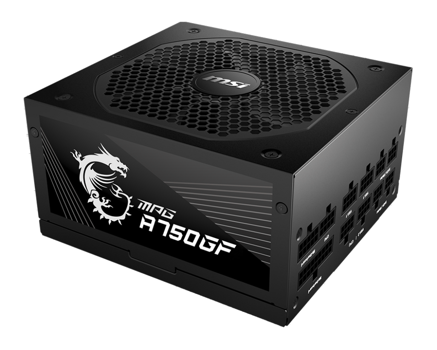 MPG A750GF : 750W 80 Plus Gold, ATX, Support GPU 3 x 6+2Pin - Boutique en ligne officielle de MSI France