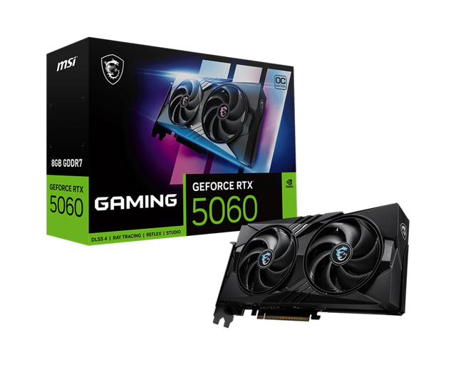 GeForce RTX 5060 8G GAMING OC - Boutique en ligne officielle de MSI France