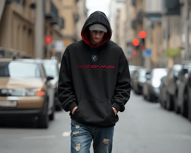 Sweat à capuche True Gamer en coton - Boutique en ligne officielle de MSI France