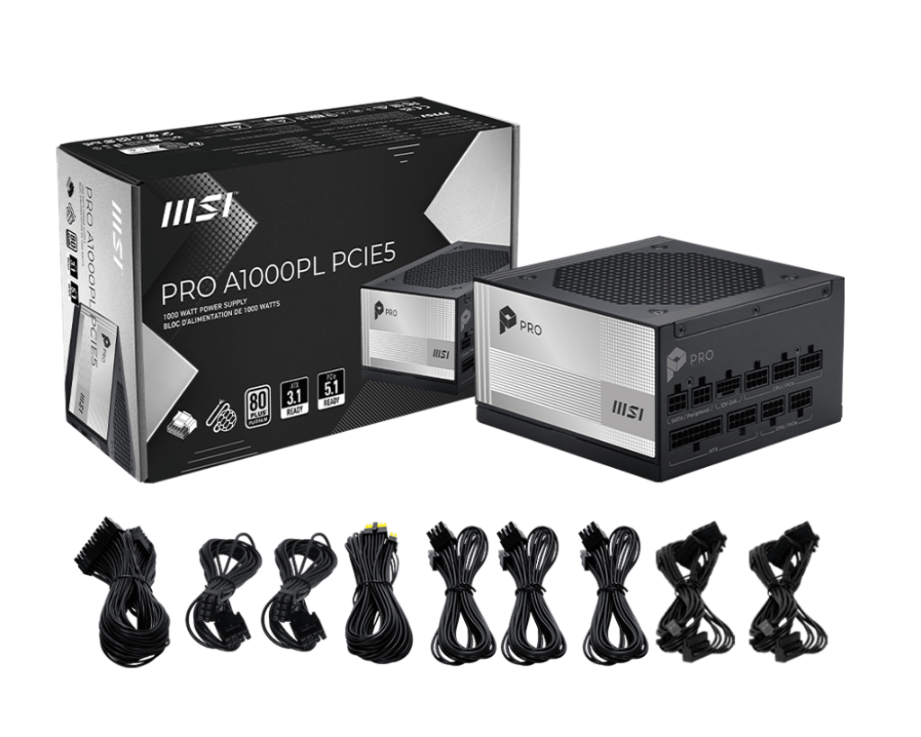MSI PRO A1000PL PCIE5