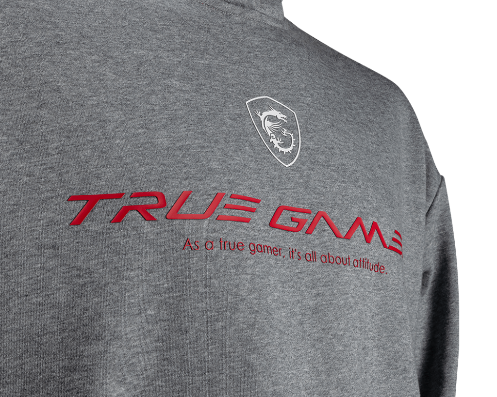 Sweat à capuche True Gamer en coton - Boutique en ligne officielle de MSI France