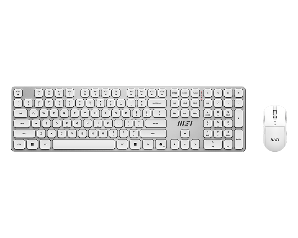 MSI FORGE K210 W COMBO WHITE FR - Boutique en ligne officielle de MSI France