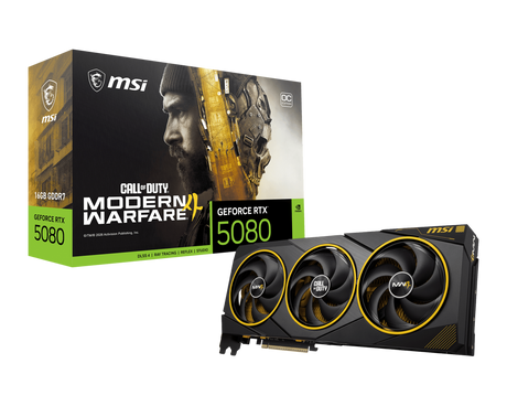 MSI GeForce RTX 5080 16G COD MW4 EDITION OC - Boutique en ligne officielle de MSI France