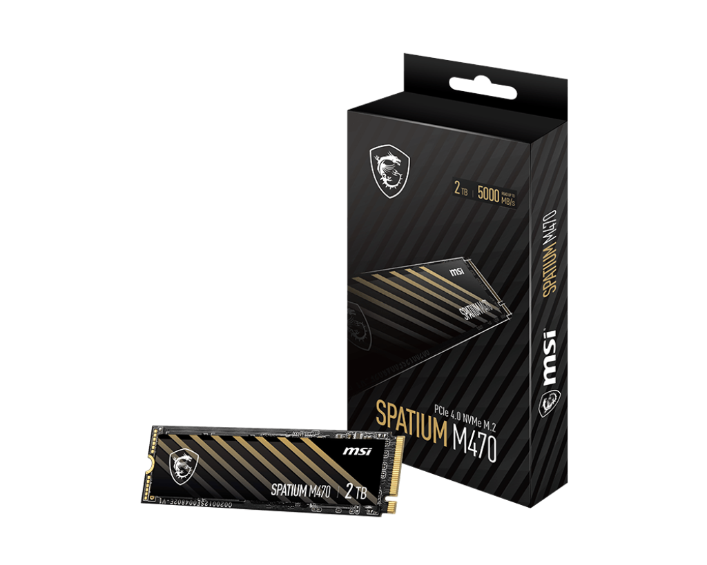 SSD | SPATIUM M470 PRO PCIe 4.0 NVMe M.2 1TB - Boutique en ligne officielle de MSI France
