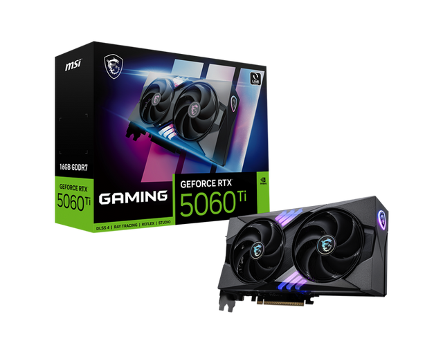 GeForce RTX 5060 Ti 16G GAMING - Boutique en ligne officielle de MSI France