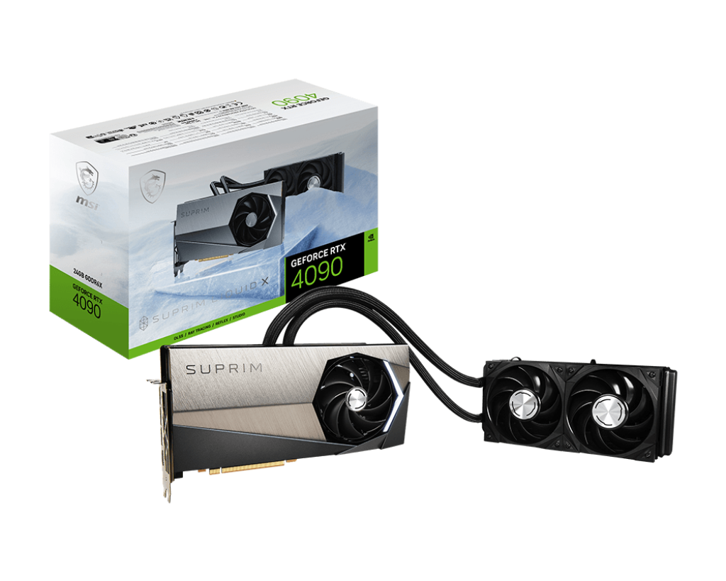 [-5% avec le code BTS24VGA] GeForce RTX 4090 SUPRIM LIQUID X 24G