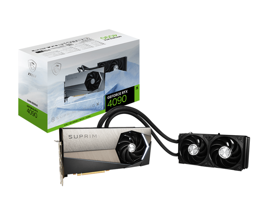 [-5% avec le code BTS24VGA] GeForce RTX 4090 SUPRIM LIQUID X 24G