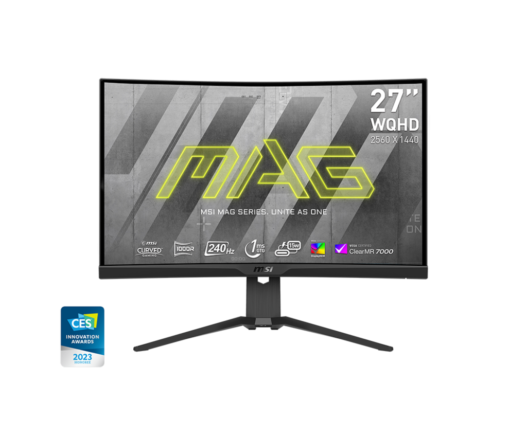 MAG 275CQRXF : WQHD Incurvé 1000R 240Hz 1ms Adaptive-Sync - Boutique en ligne officielle de MSI France