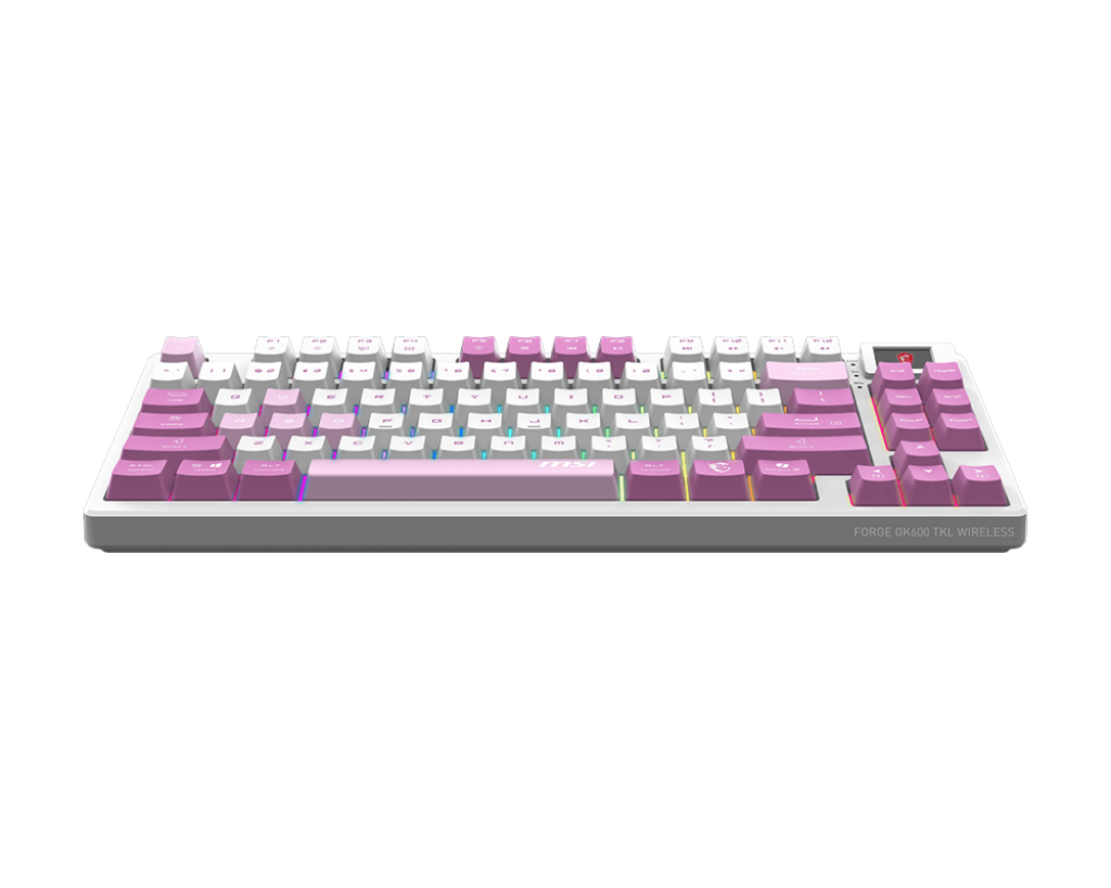FORGE GK600 TKL W VIOLET FR - Boutique en ligne officielle de MSI France
